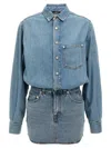 Haikure Ionic Dress Buttoned Cuffs In Blue