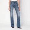 Haikure Blue Washed-effect Star Jeans In Blue