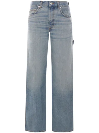 HAIKURE BLUE WINONA WIDE-LEG JEANS