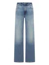 Haikure Fade Details Jeans Leggings In Blue
