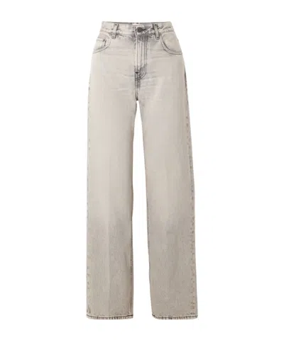Haikure Bonnie High-rise Straight-leg Jeans In Gray