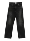 Haikure Bethany Straight Jeans Belt Loops In Black