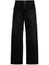 Haikure Denim Wide-leg Jeans In Black