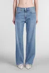 Haikure Cleo Straight Jeans In Blue
