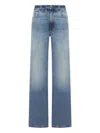 Haikure Fade Details Jeans Leggings In Blue