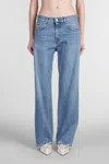 Haikure Cleo Straight Jeans In Blue