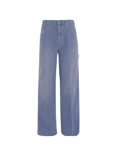 Haikure Bonnie Logo-patch Jeans In Blue