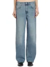 Haikure Bonnie Mediterranean Blue Denim Pants In Blue