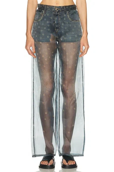 Haikure Bonnie Silk Wide Leg In Silver