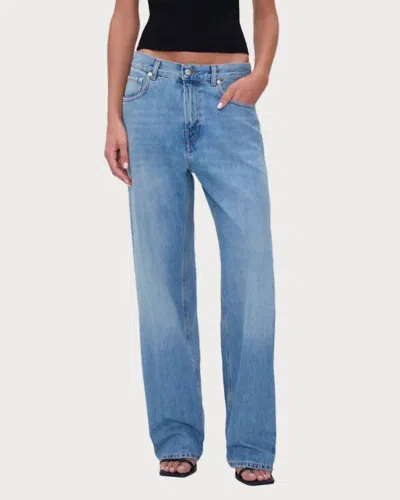 Haikure Bonnie Straight Leg Jean In Real Blue