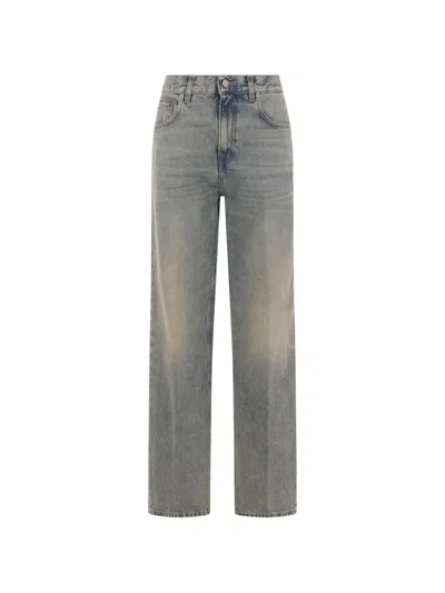 Haikure Bonnie Straight-leg Jeans In Gray