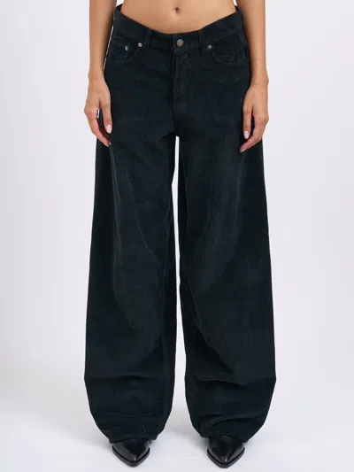 Haikure Bonnie Velvet Vic Cordura Trousers In Black