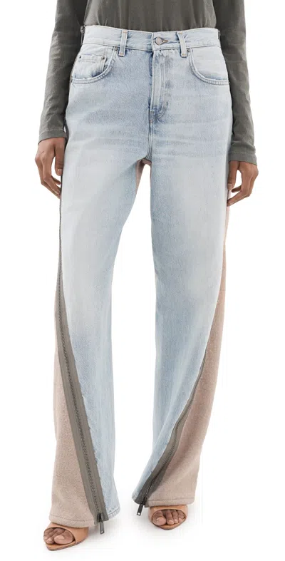 Haikure Denim Bonnie Straight-leg Jeans In Multi