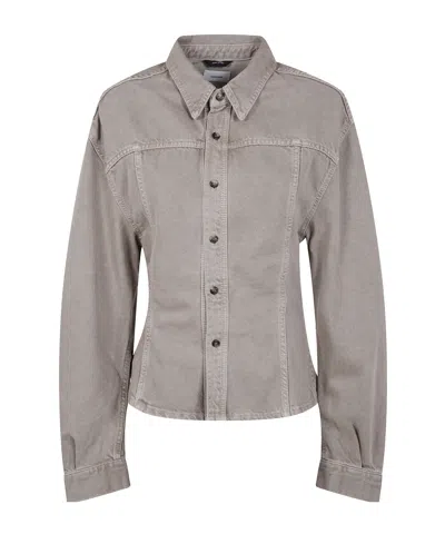 HAIKURE BUTTON-DETAILED COTTON SHIRT