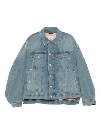 Haikure Jeansjacke Mit Knopfverschluss In Blue