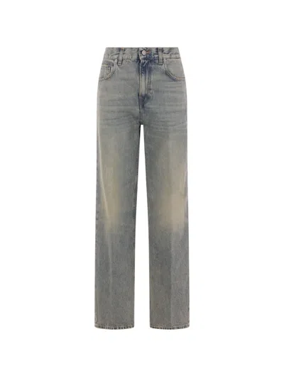 Haikure Button Jeans In Blue