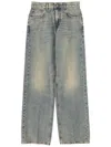Haikure Button Jeans In Blue
