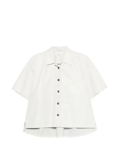 Haikure Button Shirt In White