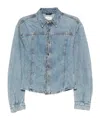 Haikure Button-up Denim Jacket In Blue