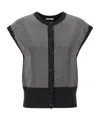 Haikure Kirby Gilet Gray In Black