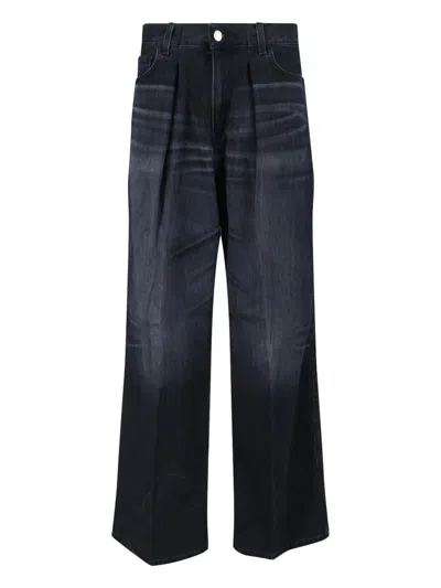 Haikure 'candy Black Tencel' Loose Jeans