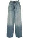 Haikure Candy High-rise Wide-leg Jeans