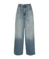 Haikure Candy High-rise Wide-leg Jeans In Gray
