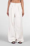 Haikure Candy Jeans In Beige Cotton