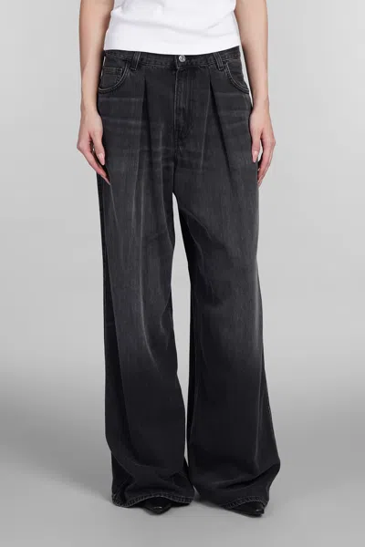 Haikure Candy Jeans In Black Cotton