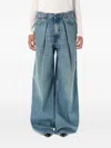 Haikure Candy Pleated Wide-leg Jeans In Multi