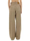 Haikure Beige Organic Cotton Jeans