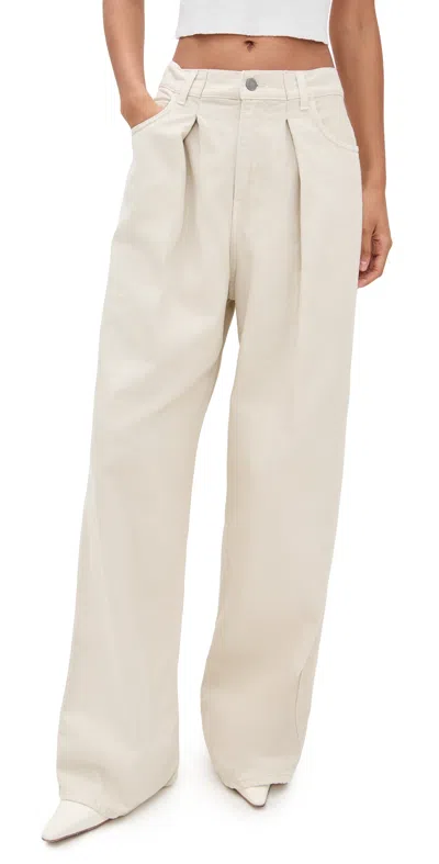Haikure Candy Soft Ecru Jeans Ecru In Neutral