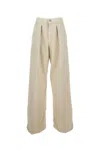 Haikure Candy Soft Ecru Jeans In Neutral