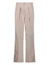 Haikure Womens Skin Candy Wide-leg Cotton And Linen Trousers In Neutrals