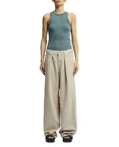 HAIKURE CANDY TWILL WIDE PANTS