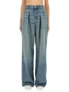 Haikure Candy Wide-leg Jeans In Blue
