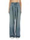 Haikure Candy Wide-leg Jeans In Blue
