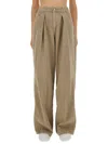 Haikure "candy Wide-leg" Jeans In Gray