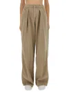Haikure Candy Wide-leg Jeans In Neutral
