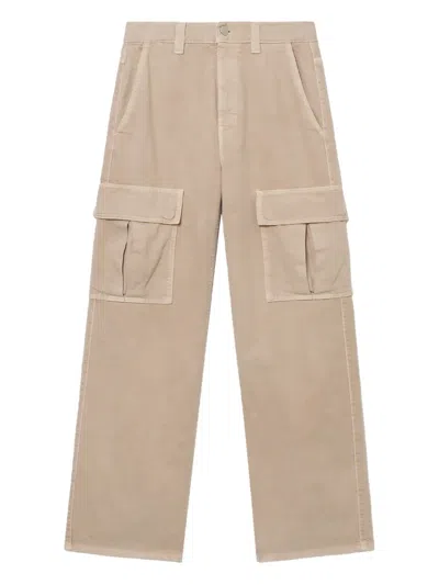 Haikure Cargo-pocket Jeans In Pink