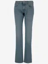 Haikure Carly Coton Jeans In Denim