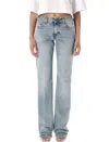 Haikure Carly Low Rise Straight Leg Jeans In Blue