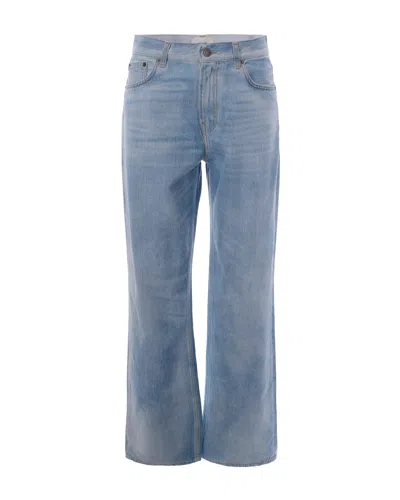 Haikure Casual Chic Women's Jeans - Mini Fit In Sunny Blue