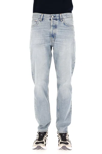 Haikure Tokyo Relaxed Fit Cotton Jeans In Blue