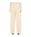 Haikure Casual Pants With Belt Loops In Neutral
