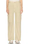 Haikure Charlize Twill Cargo Pant In Barley