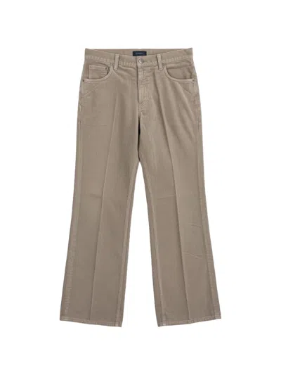 Haikure Clara Corduroy Flared Trousers In 뉴트럴