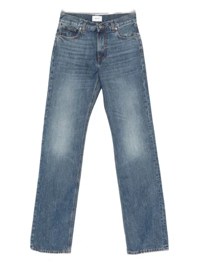 Haikure Cleo Dark-wash Jeans In Blue