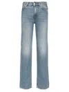 Haikure Cleo Straight Jeans In Blue
