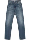 Haikure Cleo Mid-rise Slim Jeans In Blue